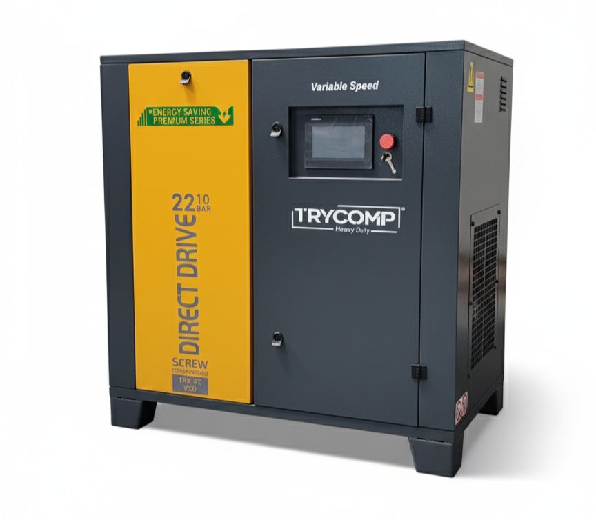 TryComp 7.5 kW screw compressor